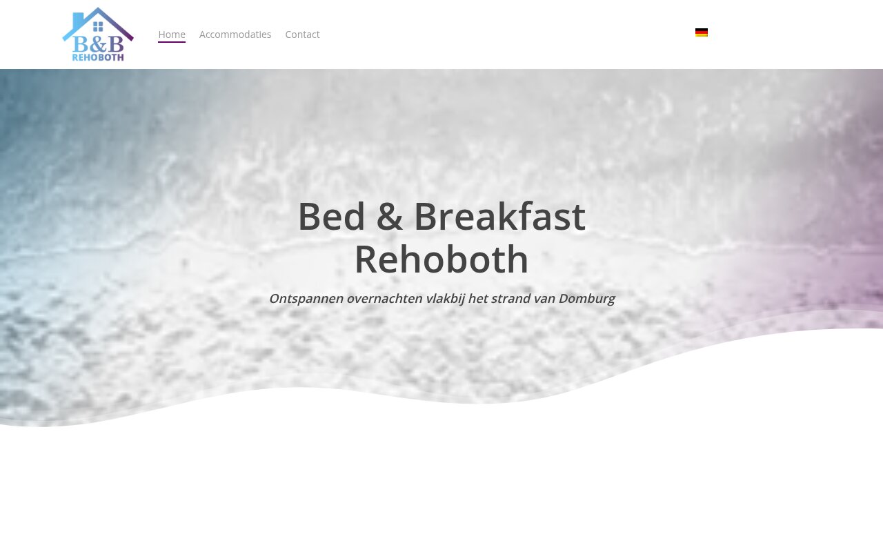 Voorbeeld: Bed & Breakfast "Rehoboth"